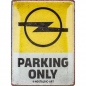 Preview: Blechschild Opel Parking 1